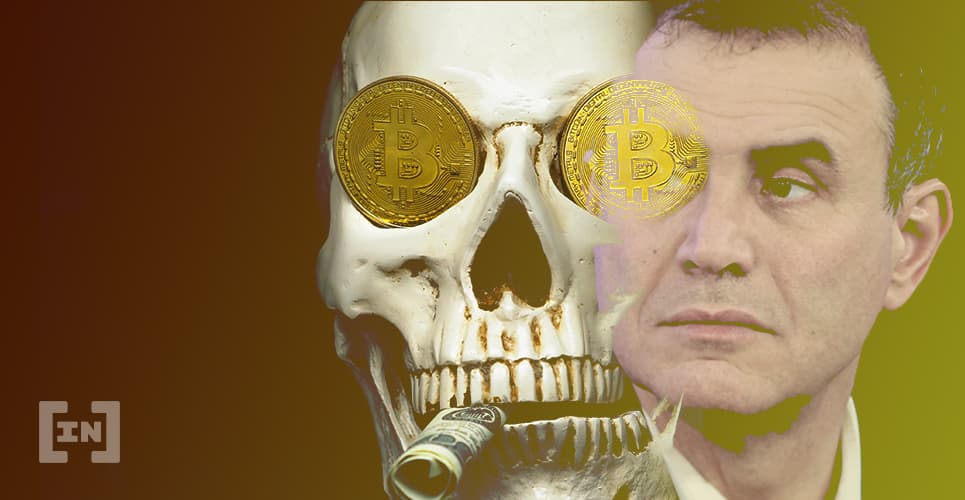 La reciente caída de Bitcoin ha hecho que Dr. Doom aclame la llegada de &#8216;La carneceria-cripto&#8217;.