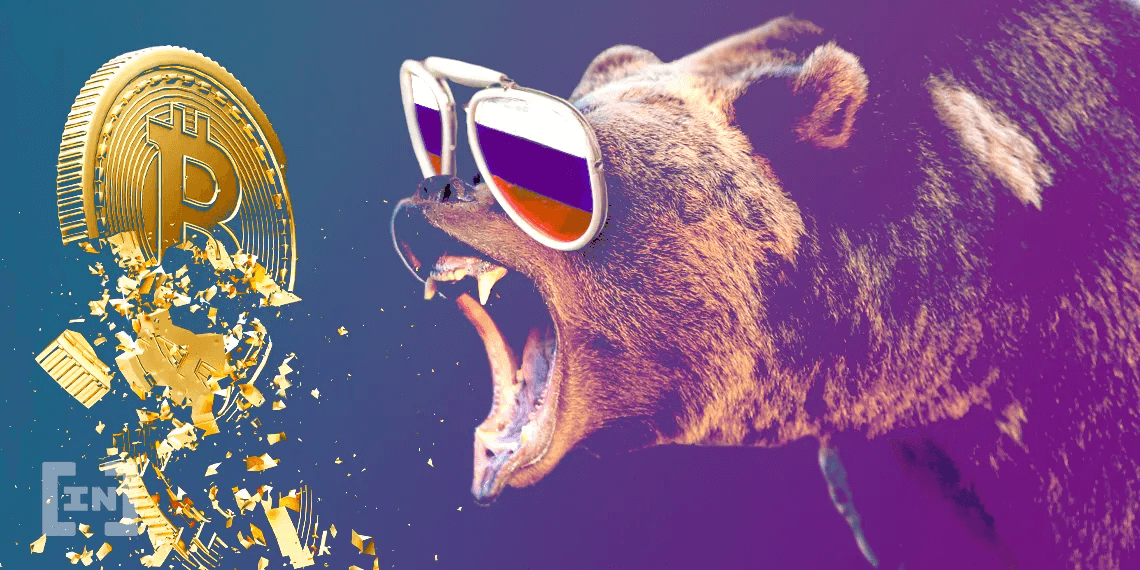 Volumen de trading de criptomonedas en Rusia cae en los principales exchanges