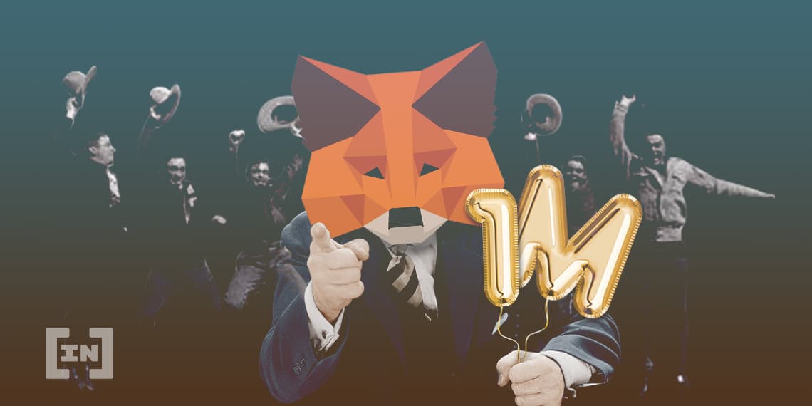 Metamask alcanza el hito de un millón de usuarios mensuales