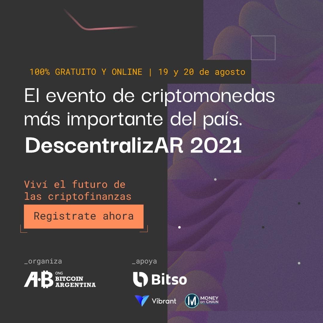 DescentralizAR 2021: un nuevo ciclo de charlas gratuitas sobre activos digitales y tecnologías descentralizadas