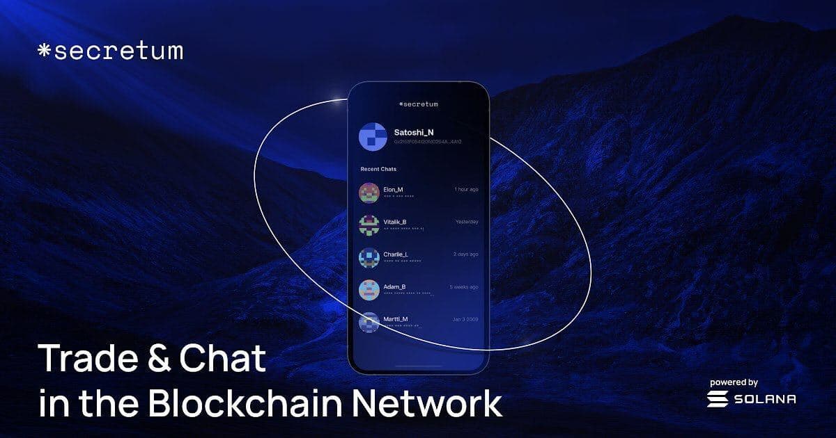 El futuro del trading con criptomonedas en Solana se llama Secretum