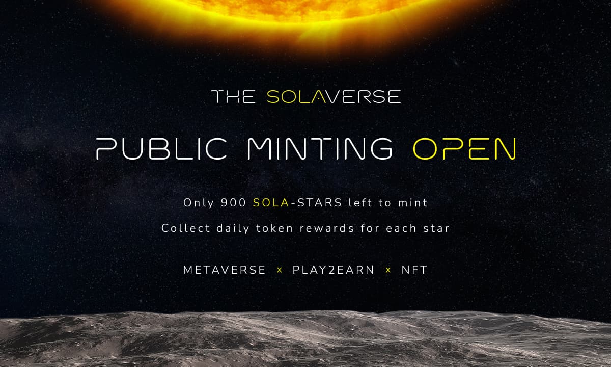 The SolaVerse: una metaverso Play to Earn basado en las estrellas