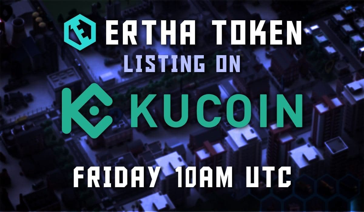 Listado del token ERTHA en KuCoin