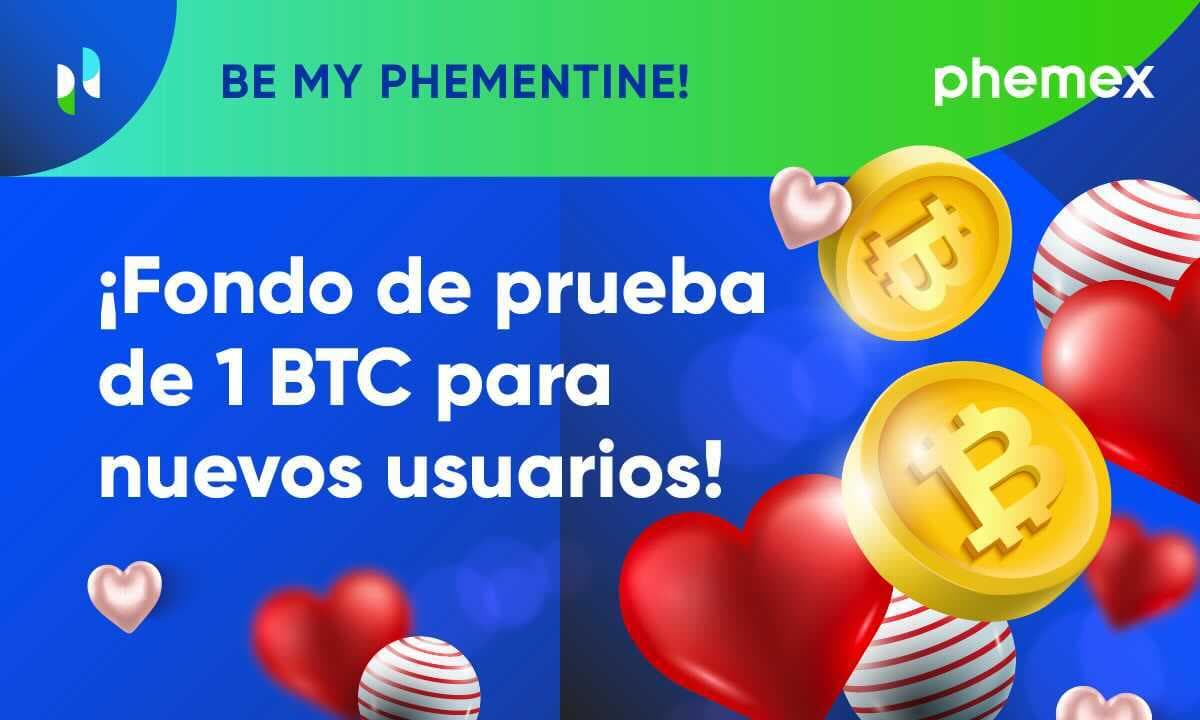 Celebra San Valentín de manera especial con Ganar Criptomonedas de Phemex