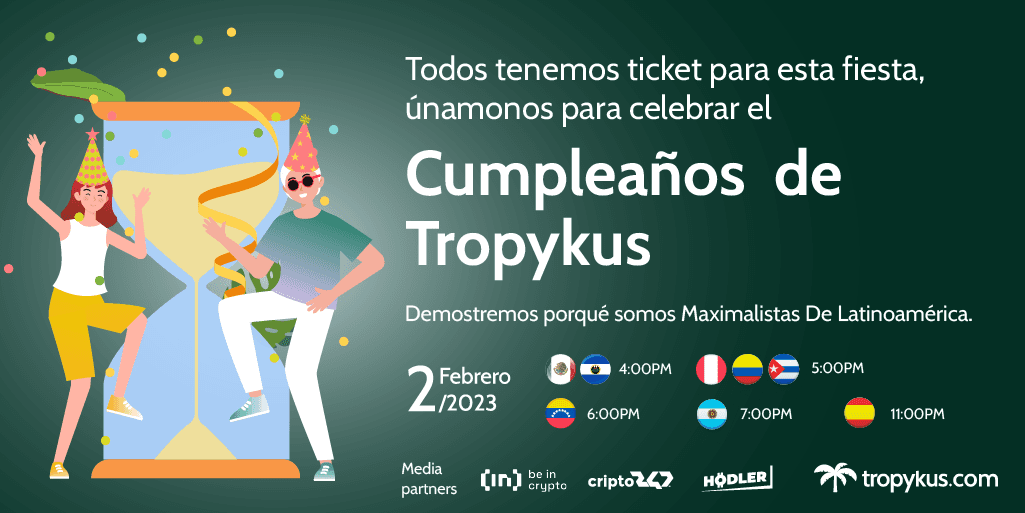 Latinoamérica celebra el primer aniversario de Tropykus Finance