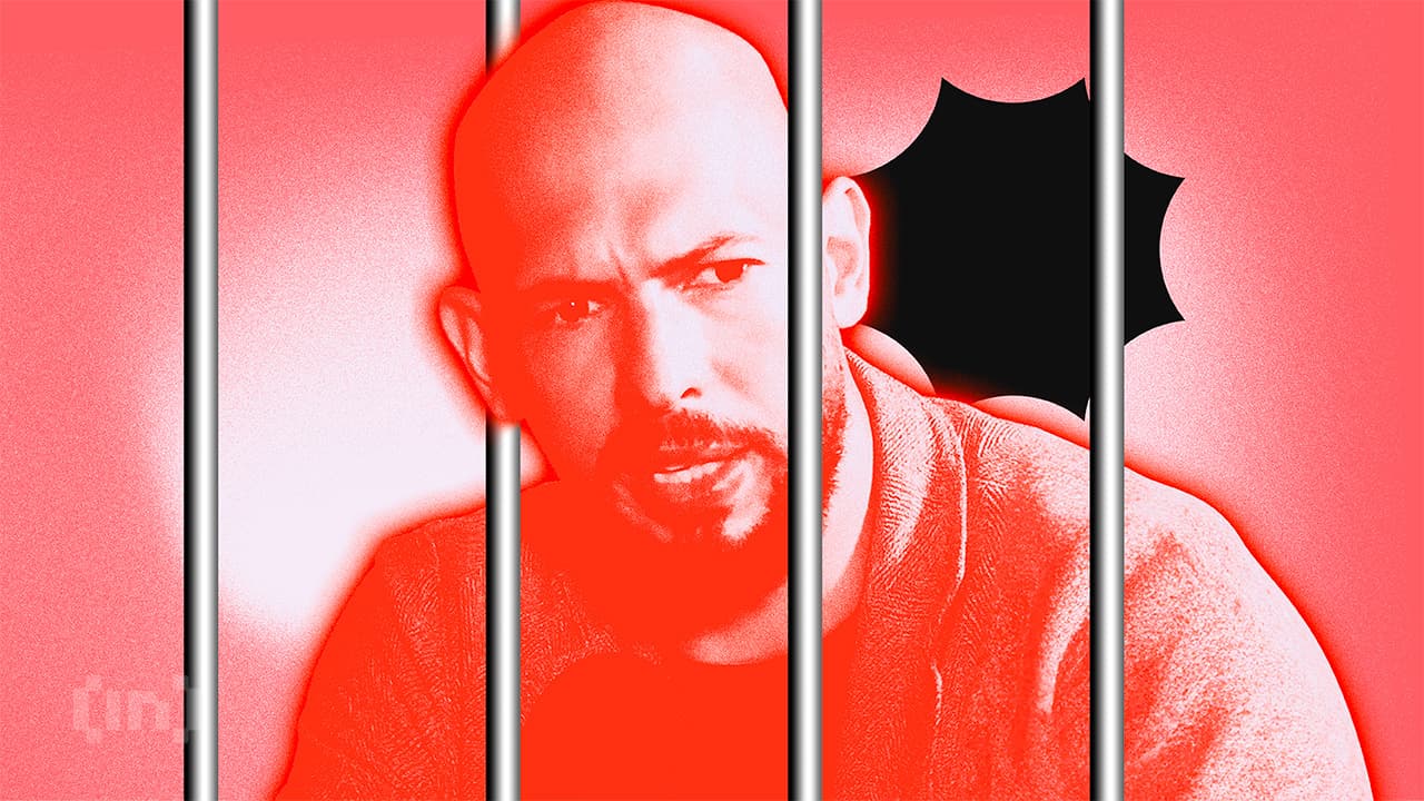 La memecoin DADDY de Andrew Tate se desploma tras redada de la policía rumana
