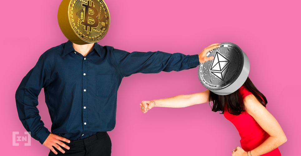 Bitcoin versus Ethereum