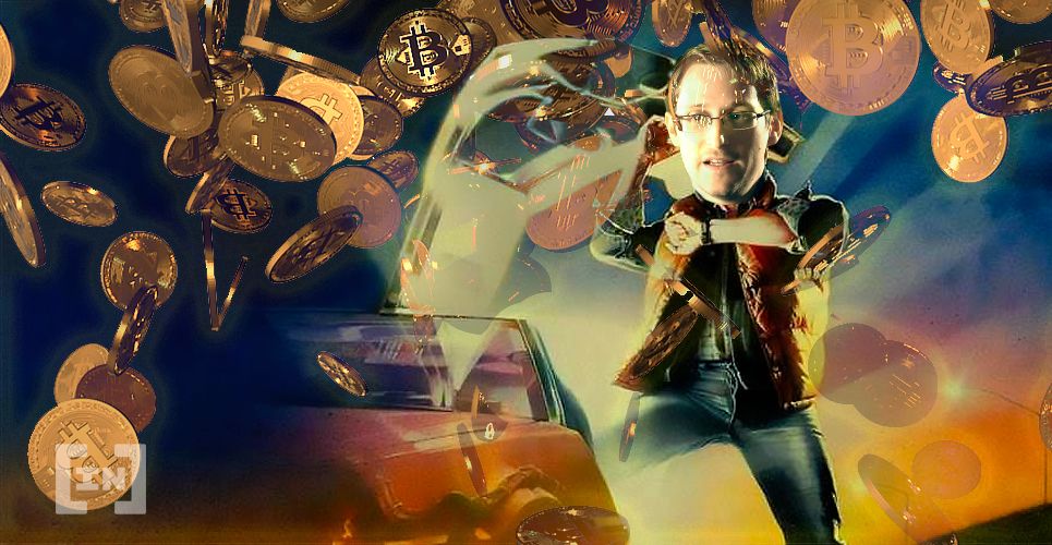 ¿Edward Snowden es el anónimo viajero del tiempo de Bitcoin?