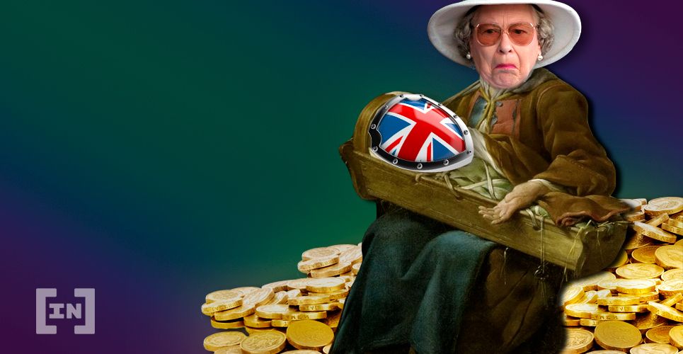 La “reina” comienza phishing en Bitcoin para salvar la economía del Reino Unido