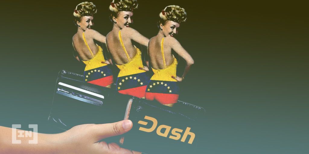 Crecimiento de 410% de wallets activos de Dash en Venezuela