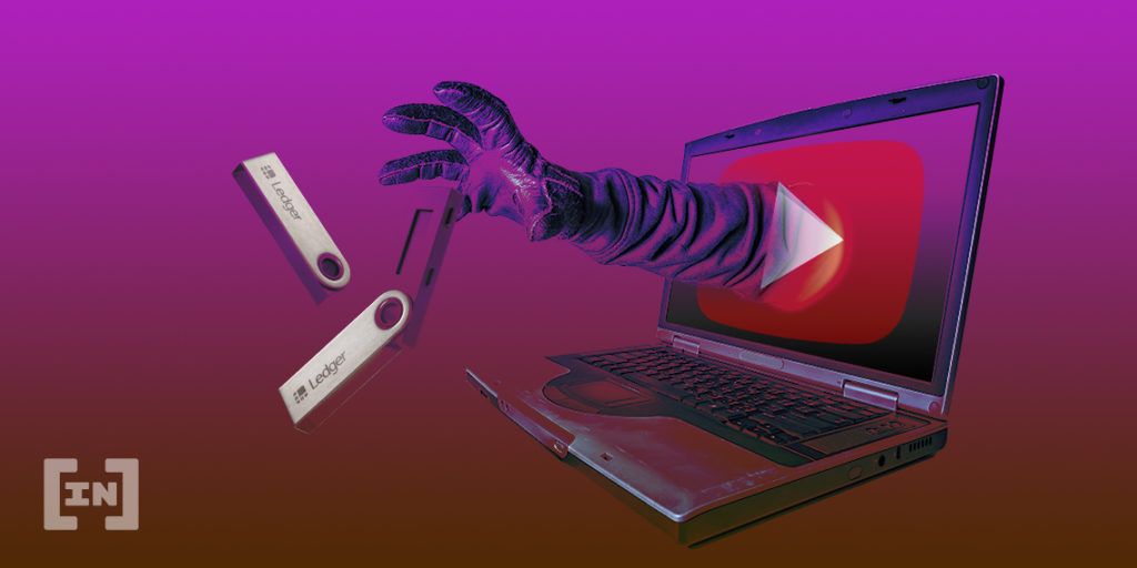 Ledger advierte contra las nuevas estafas de phishing de YouTube