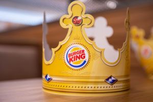 Burger King corona
