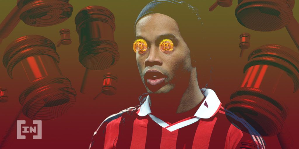 Ronaldinho promueve una criptomoneda que se derrumbó 80% en los últimos días
