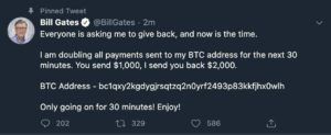 Tuit Bill Gates Hack Twitter