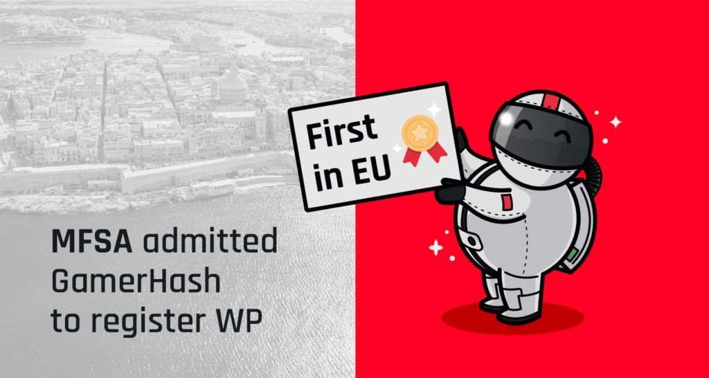 GamerHash alcanza Hard Cap y obtiene licencia en Malta como la primera empresa de la Unión Europea