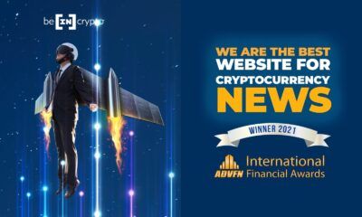 BeInCrypto gana el premio a Mejor Web de Noticias sobre Criptomonedas