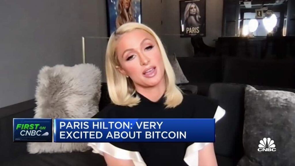 Paris Hilton Bitcoin