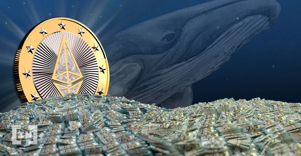 Ballena retira 30,000 ETH de Crypto.com