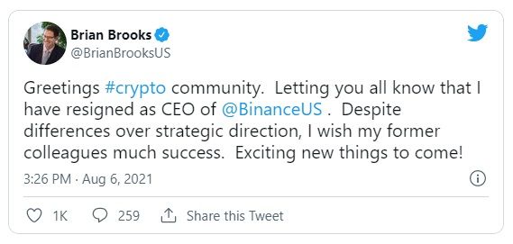 Renuncia El CEO De Binance En Estados Unidos - BeInCrypto