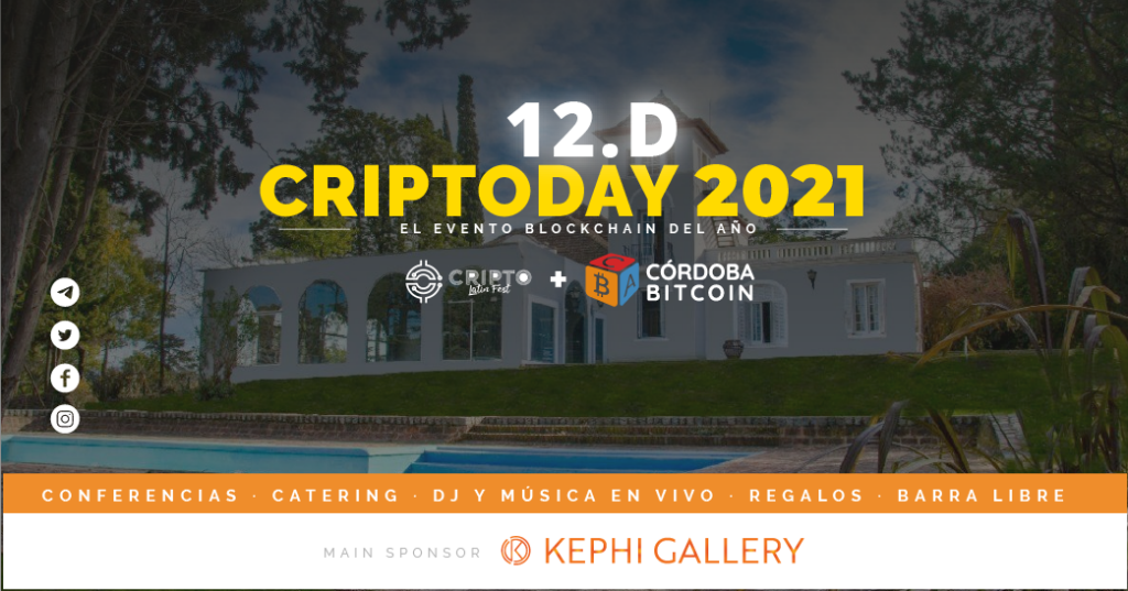 ¿Esperando el evento CryptoDay 2021 en Córdoba, Argentina? Aquí todos los detalles, para que decidas asistir