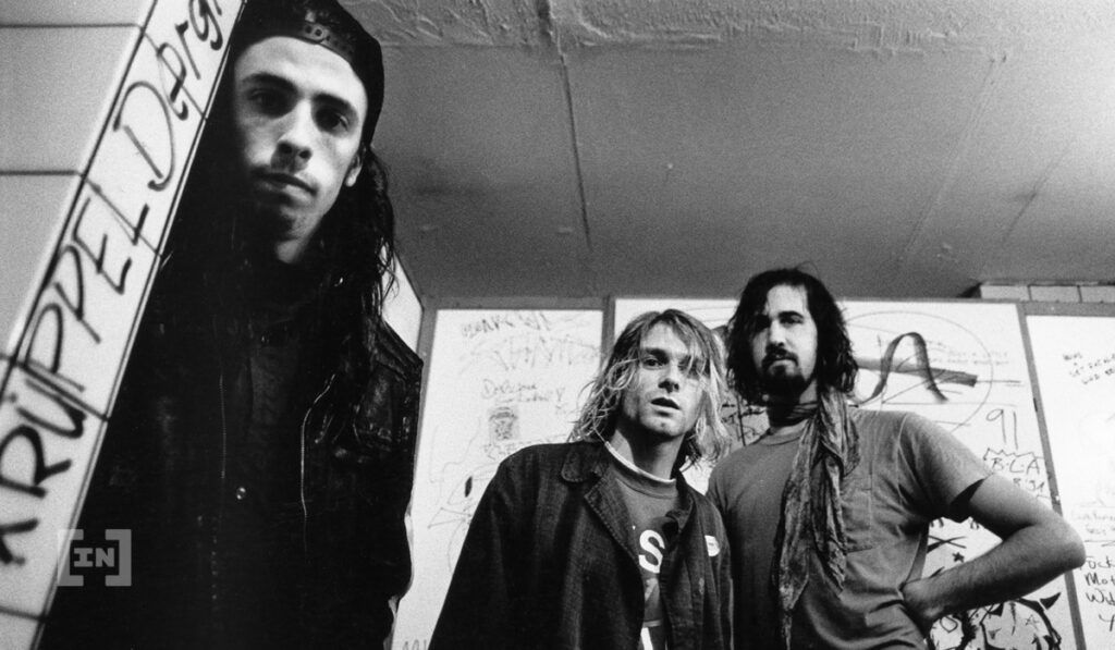 Nirvana celebra aniversario con colección NFT de imágenes inéditas