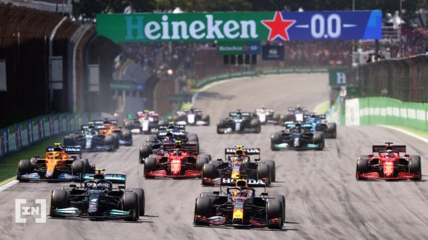 Nueva temporada de F1 arrancará con sponsors cripto en 8 de 10 escuderías