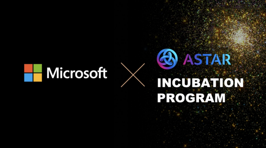 El programa de incubación de Astar Network recibe el apoyo de Microsoft