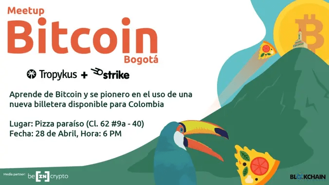 Meetup Bitcoin Bogotá: un encuentro para aprender sobre criptomonedas