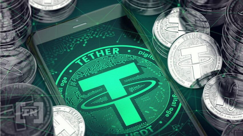 Volumen interanual de Tether (USDT) se desploma en más de $500 mil millones