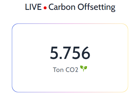 CyberBox Carbon offsetting