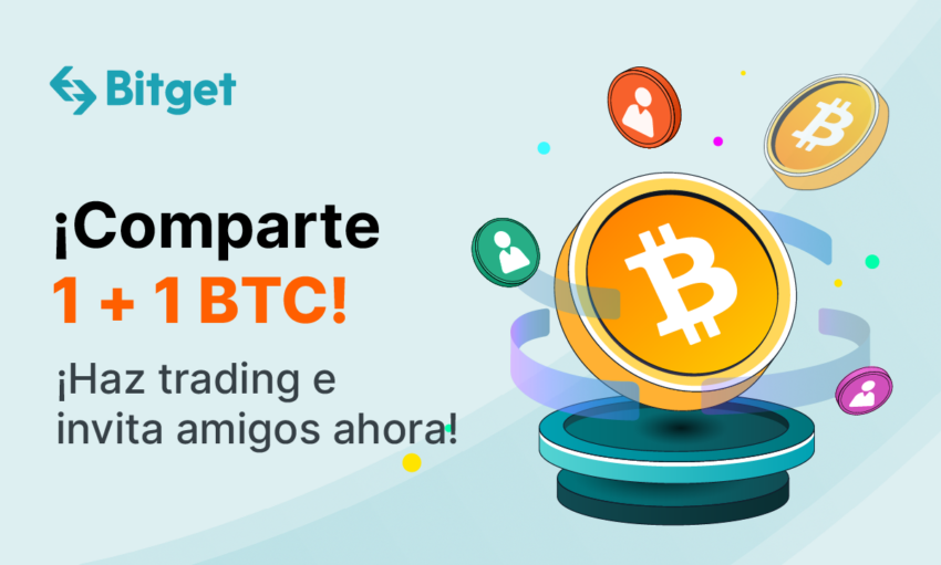 2 Bitcoin (BTC) recibirán como premio los usuarios del exchange de criptomonedas Bitget