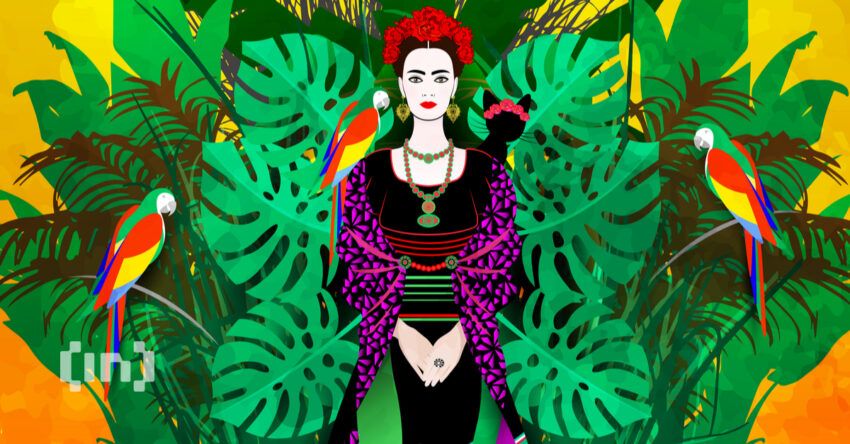 Obra “Fantasmas Siniestros” de Frida Kahlo es quemada para venderse en 10,000 NFT