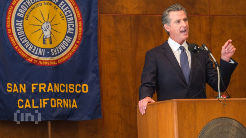 Gobernador de California veta proyecto de ley que permitiría la operación de exchanges cripto