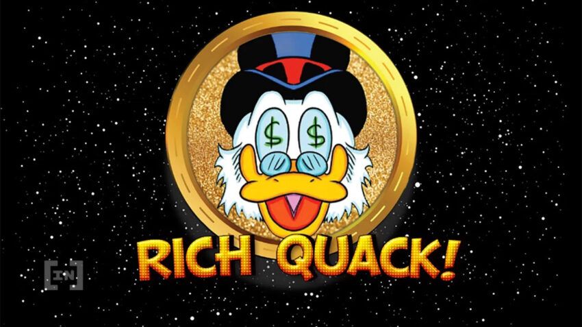 RichQUACK rompe récords y se convirtió en la moneda más vista en agosto