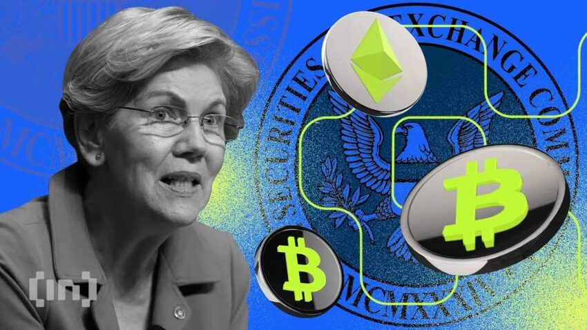 Elizabeth Warren impulsa un estricto proyecto de Ley cripto para empoderar a la SEC