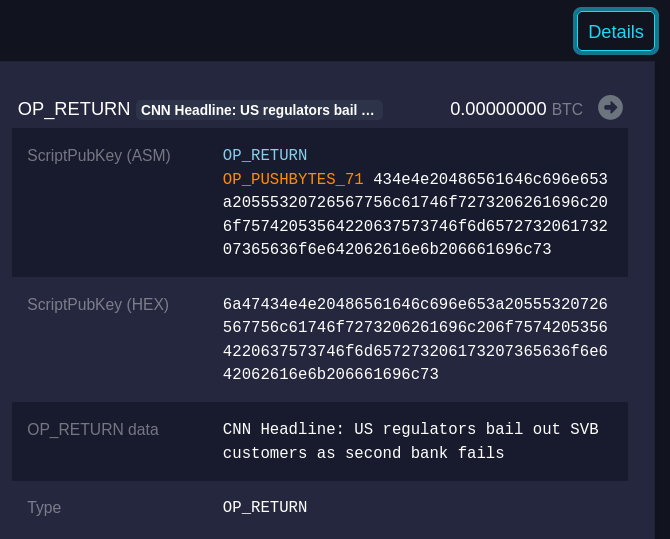 blockchain bitcoin bloque información