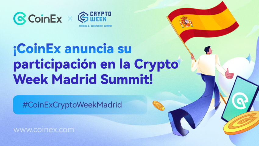 CoinEx impulsa la adopción de la tecnología blockchain a través de su participación en la Crypto Week en Madrid