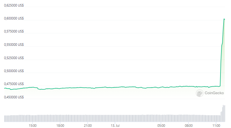 XRP se dispara 28% tras victoria contra la SEC