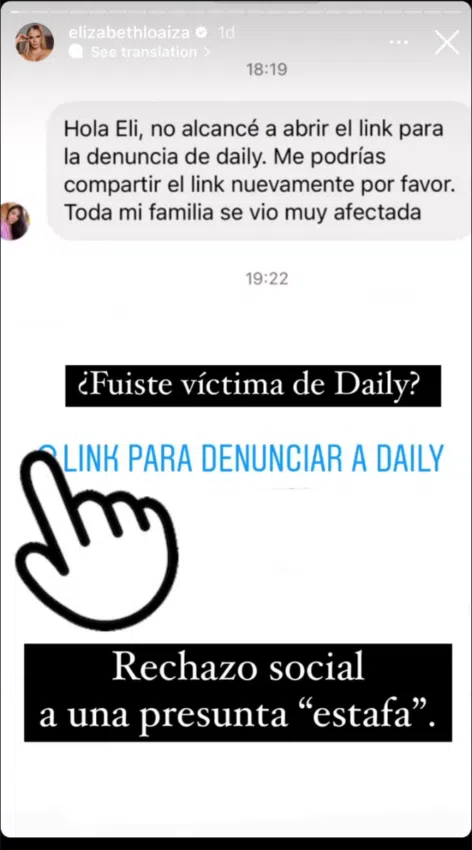 Estafa de criptomoneda Daily COP Colombia.
