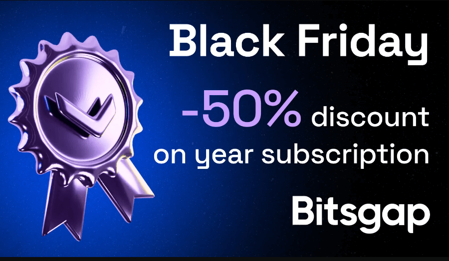 Bitsgap | Descuento del 50% para subscripciones anuales