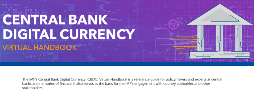 Guía CBDC elaborada por el Fondo Monetario Internacional (FMI). 