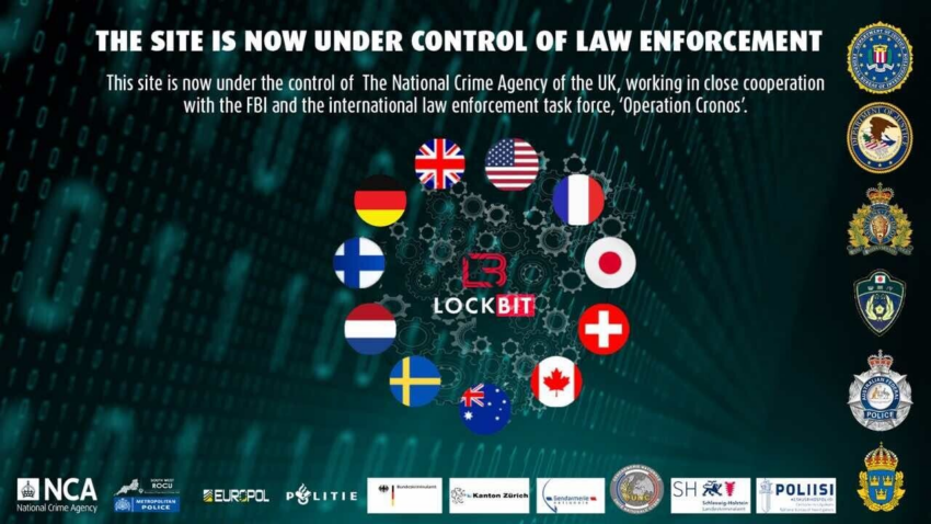 El sitio "Lockbit" fue deshabilitado por las autoridades de Europa, por presuntos scams de ransomware. 