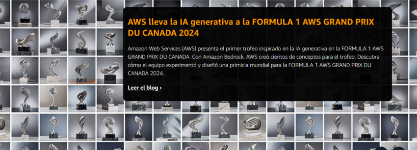 Formula 1 IA generativa Amazon